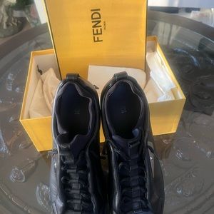 Men’s Sneaker fabric +calf black Gold